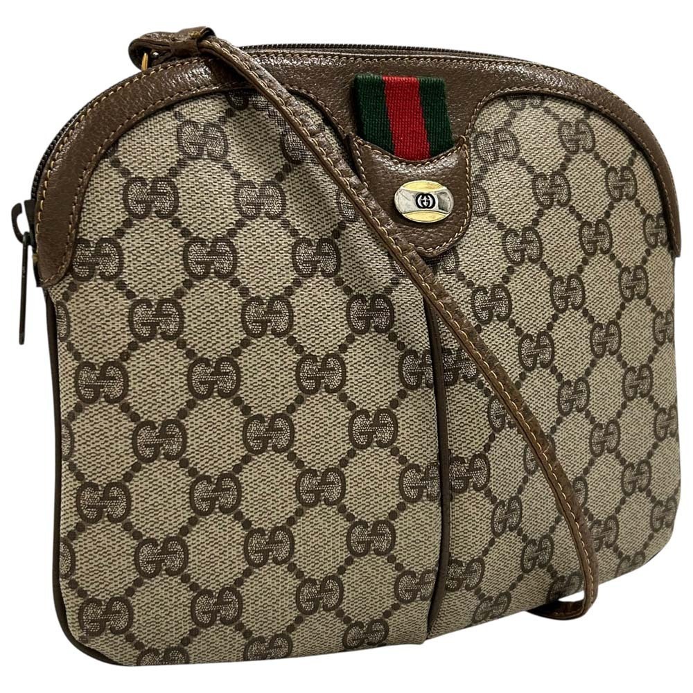 Gucci Sherry Shoulder Bag Beige Crossbody